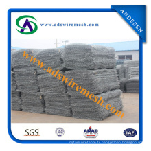 Boite hexagonale galvanisée Gabion / Gabion Mesh